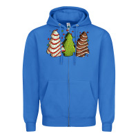 True Royal Christmas cakes Zipper Hoodie - Jasminsmagicworld