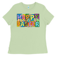 Matcha happy easter with eggs Ladies Tee - Neo Western