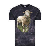 Cloud Black dorset sheep Vintage Tee - LillyAllenDesigns
