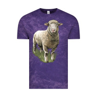 Cloud Purple dorset sheep Vintage Tee - LillyAllenDesigns