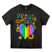 Asphalt proud dad love Heavy Core Tee - CowhideDigitalArt