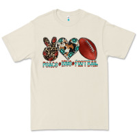Bone peace love football Premium Tee - CowhideDigitalArt