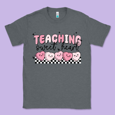 Teaching Sweetheart Classic Tee Designed By Maliassmallbusiness