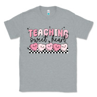 Heather Grey teaching sweetheart Classic Tee - MaliasSmallBusiness