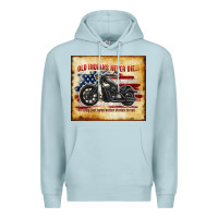 Blue Mist old indians never die Premium Hoodie - TumblerDesignByShophia