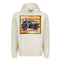 Oatmeal Heather old indians never die Premium Hoodie - TumblerDesignByShophia