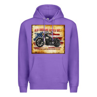 Purple old indians never die Premium Hoodie - TumblerDesignByShophia