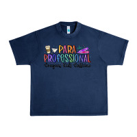 Navy paraprofessional Urban Heavy Tee - MaliasSmallBusiness