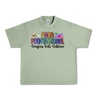 Oil Green paraprofessional Urban Heavy Tee - MaliasSmallBusiness