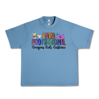 Pebble Blue paraprofessional Urban Heavy Tee - MaliasSmallBusiness