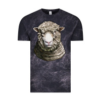 Cloud Black dorset sheep head Vintage Tee - LillyAllenDesigns