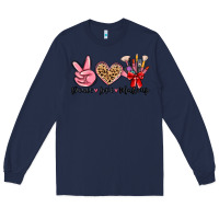 Peace Love Makeup Long Sleeve Tee | Teevron