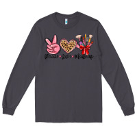 Smoke peace love makeup Long Sleeve Tee - MaliasSmallBusiness