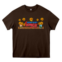 Chocolate Brown american honey libbey cup Heavy Core Tee - HRA Design Shop