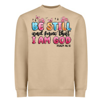 Mushroom be still and know that i am god psalm 46 10 Heavyweight Sweatshirt - MaliasSmallBusiness