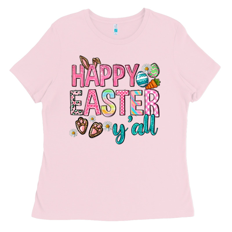 Happy Easter Y'all Ladies Tee by Neo Western | Teevron