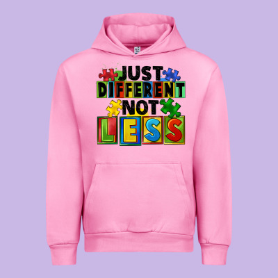 Just Different Not Less Urban Hoodie Designed By Fadigitalartstudio