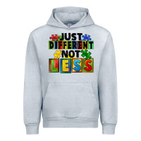Heather Grey Just different not less Urban Hoodie - FaDigitalArtStudio