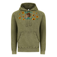 Vintage Olive dead inside but caffeinated momlife Vintage Hoodie - Jasminsmagicworld