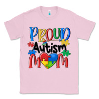 Bubblegum Pink proud autism mom Classic Tee - MaliasSmallBusiness