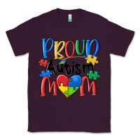 Plum proud autism mom Classic Tee - MaliasSmallBusiness