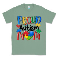 Sage proud autism mom Classic Tee - MaliasSmallBusiness