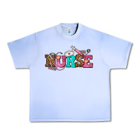 Grape Ice nurse with nurse element Urban Heavy Tee - AdoDesignShop