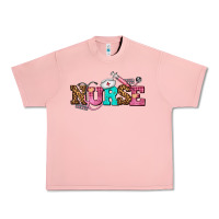 Salmon nurse with nurse element Urban Heavy Tee - AdoDesignShop