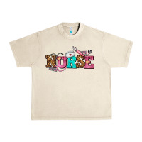 Sandshell nurse with nurse element Urban Heavy Tee - AdoDesignShop