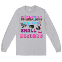 Moon Dust mind my own small business Long Sleeve Tee - NancyCooperArtShop