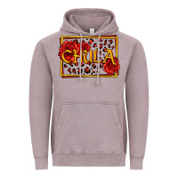 Vintage Zinc Spanish chula with roses Vintage Hoodie - Jasminsmagicworld