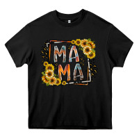 Black mama western Heavy Core Tee - RacoonDesign