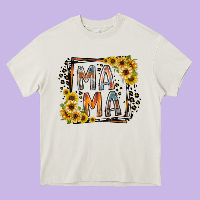Mama Western Heavy Core Tee Designed By Racoondesign