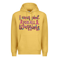 Antique Gold i wear pink for all warriors Premium Hoodie - JahusDesignShop
