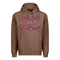 Chestnut i wear pink for all warriors Premium Hoodie - JahusDesignShop