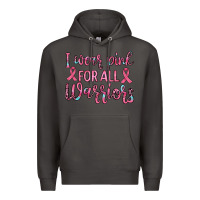 Smoke i wear pink for all warriors Premium Hoodie - JahusDesignShop