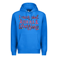 True Royal i wear pink for all warriors Premium Hoodie - JahusDesignShop
