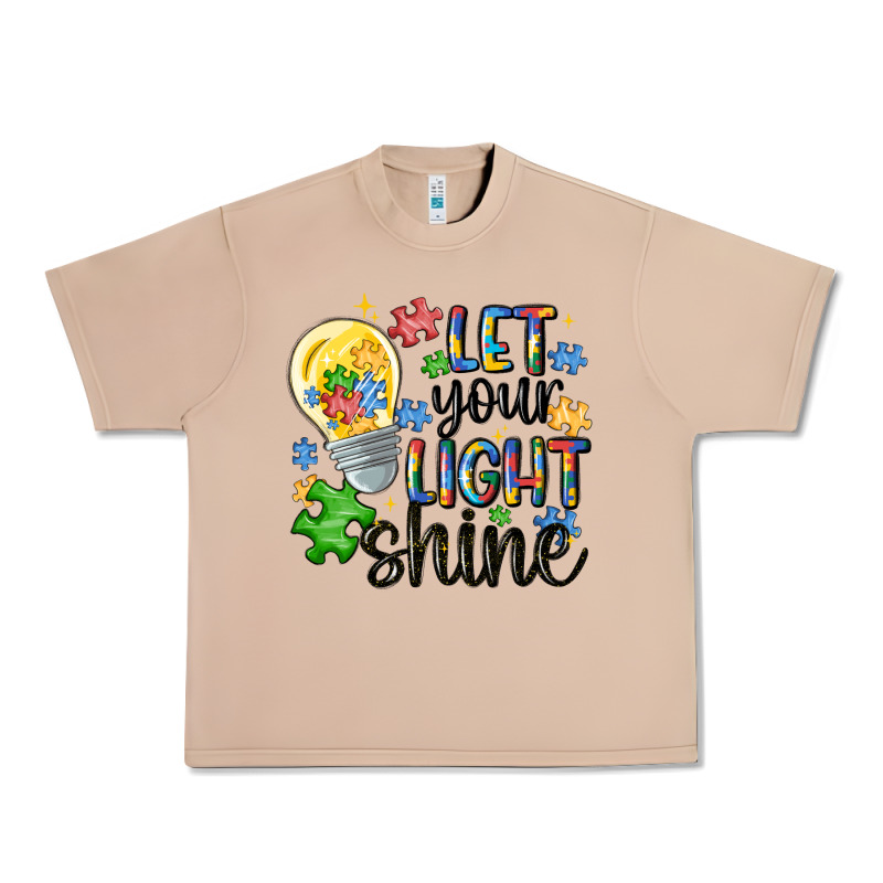 Let Your Light Shine Urban Heavy Tee by MaliasSmallBusiness | Teevron