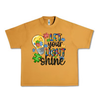 Peanut Butter let your light shine Urban Heavy Tee - MaliasSmallBusiness