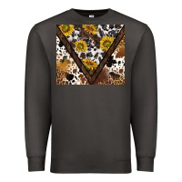 Smoke western sunflowers and cowhide tumbler tbs Premium Sweatshirt - TumblerDesignByShophia
