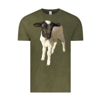 Vintage Olive dorper baby sheep Vintage Tee - LillyAllenDesigns