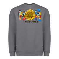 Storm autism mom life sunflower Heavyweight Sweatshirt - MaliasSmallBusiness