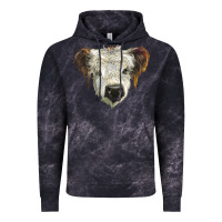 Cloud Black white calf scottish Vintage Hoodie - BarkalooDesign