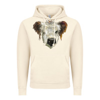 Vintage Artic white calf scottish Vintage Hoodie - BarkalooDesign