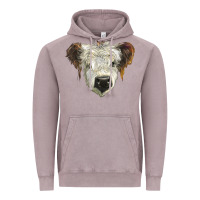 Vintage Zinc white calf scottish Vintage Hoodie - BarkalooDesign