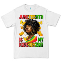 White juneteenth is my independence day Premium Tee - HRA Design Shop