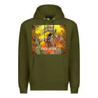Army Green and she lived happily ever after Premium Hoodie - TumblerDesignByShophia