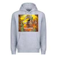 Heather Grey and she lived happily ever after Premium Hoodie - TumblerDesignByShophia