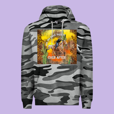 And She Lived Happily Ever After Premium Hoodie Designed By Tumblerdesignbyshophia