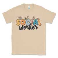 Mushroom social worker Classic Tee - MaliasSmallBusiness